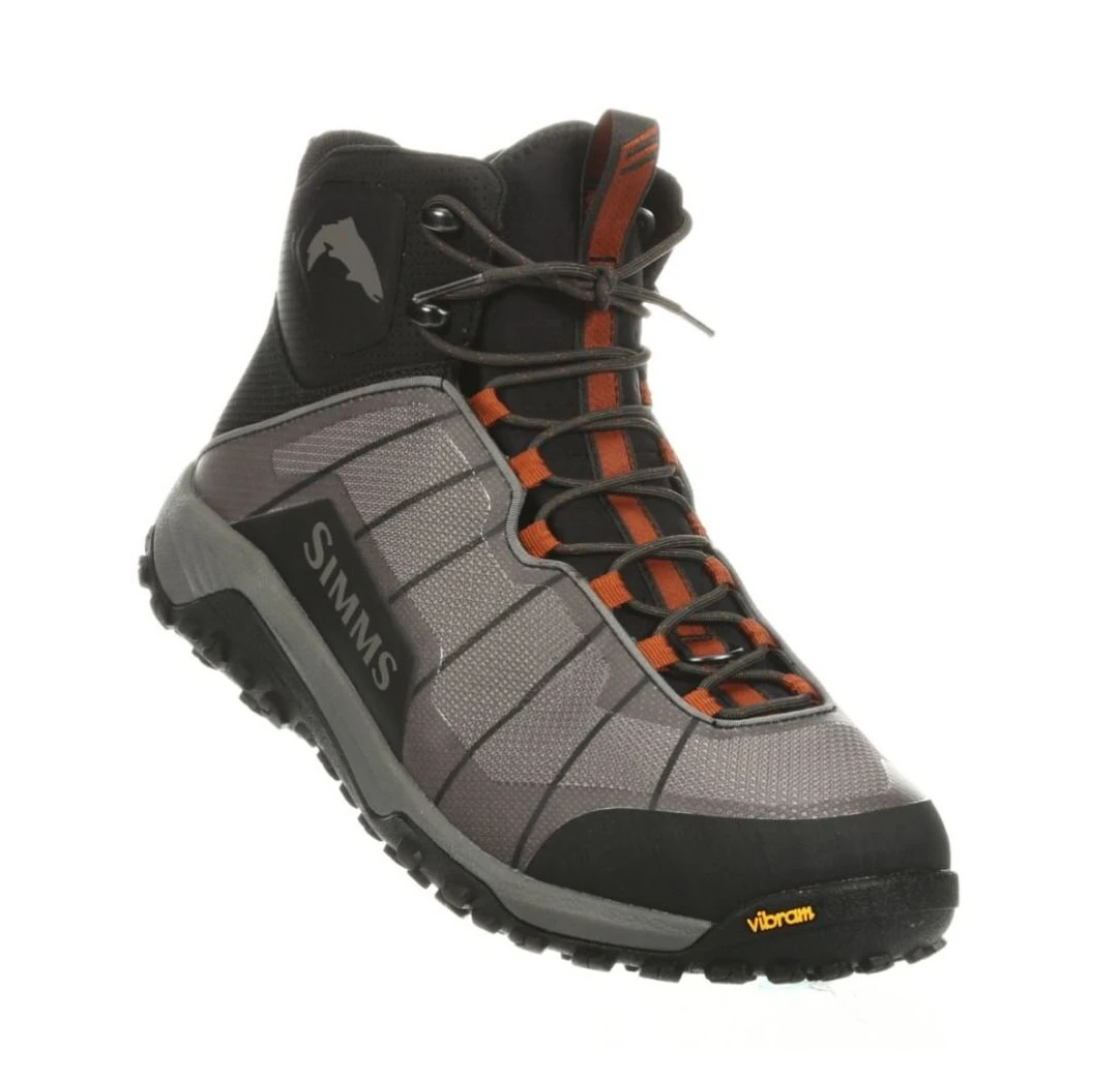 Wading Boots Simms Flyweight Vibram Soles Steel Grey 2 Wading Boots Simms Flyweight Vibram Soles Steel Grey - Image 2