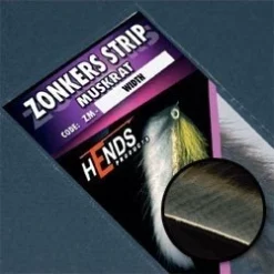 Fly Tying Hook Dohiku Streamer HDS BL -Tools Shop zonker strips hends muskrat 1 5 mm.p.68738 3