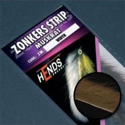 Fly Tying Hook Dohiku Streamer HDT BL -Tools Shop zonker strips hends muskrat 2 5 mm.p.68746 2